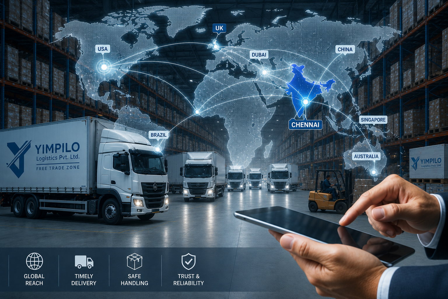 Logistics Hub Map